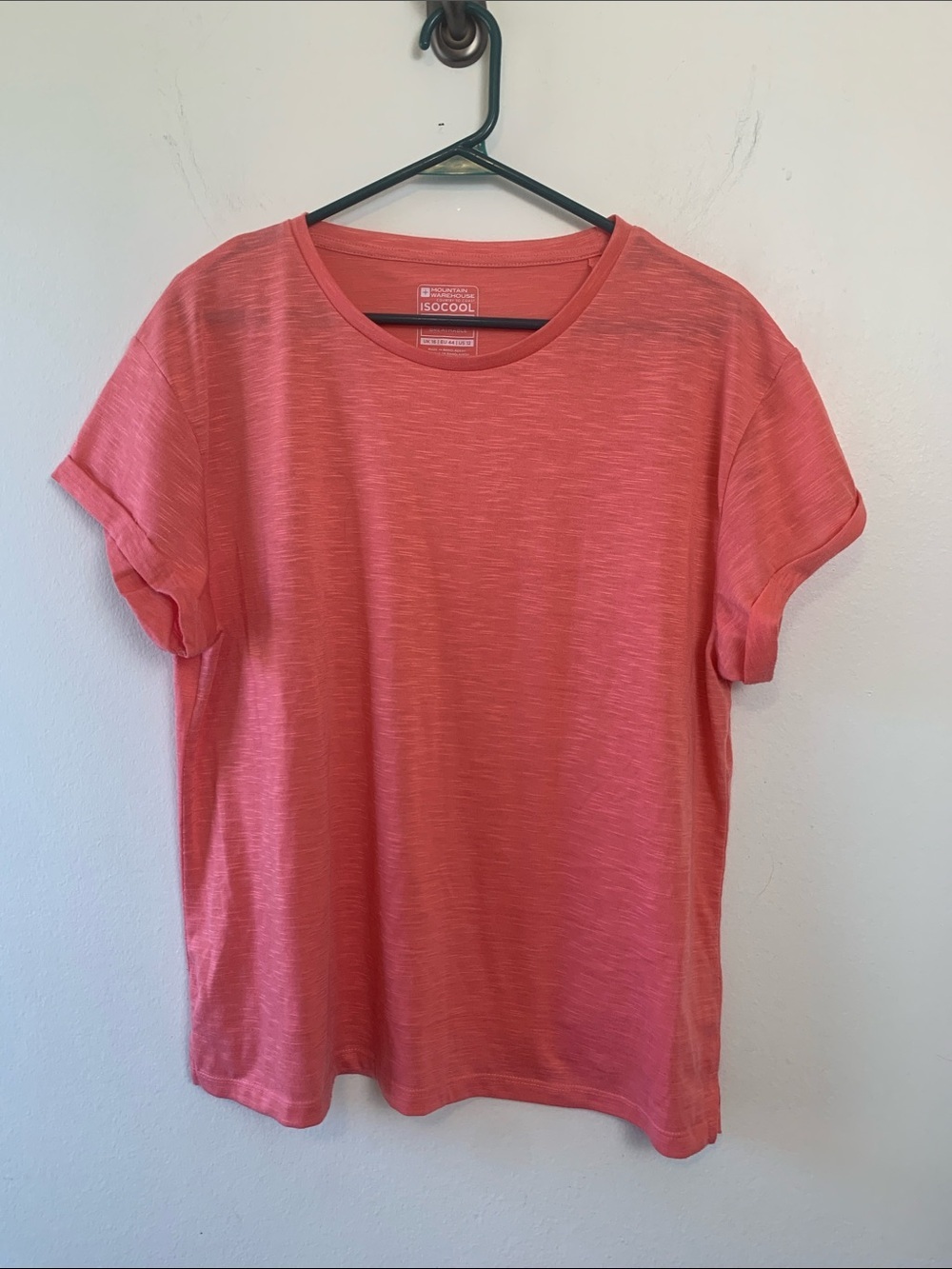 ISOCOOL Coral Short Sleeve Crewneck Tee